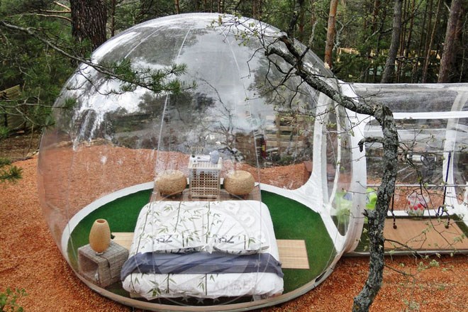 龙湖球型帐篷